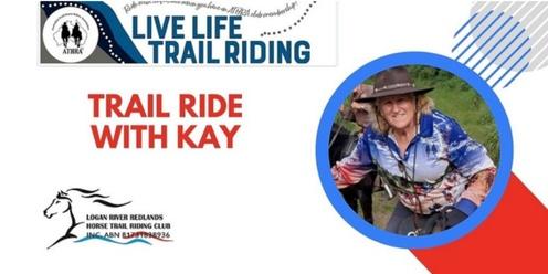 Trail Ride - Rail Trail to The Old Fernvale Bakery - With Kay