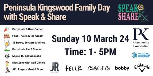 Peninsula Kingswood Community Day partnered with Speak & Share