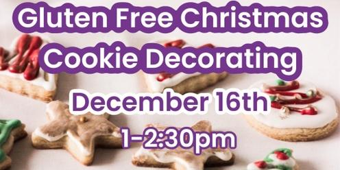 Gluten Free Christmas Cookie Decorating 