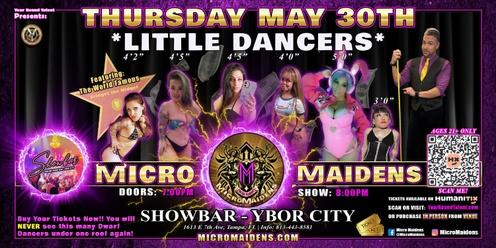 Tampa, FL - Micro Maidens: The Show "Must Be This Tall to Ride!"