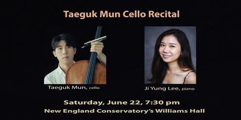 Taeguk Mun Cello Recital