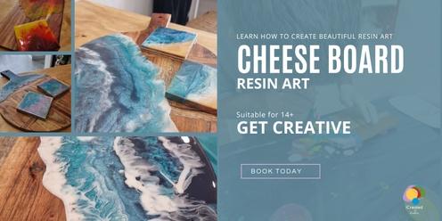 Resin Art - Cheese Board Workshop