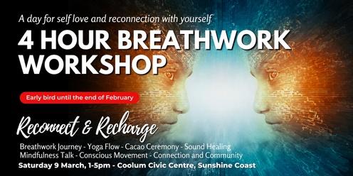 4 Hour Breathwork Workshop - Reconnect and Recharge - Sunshine Coast