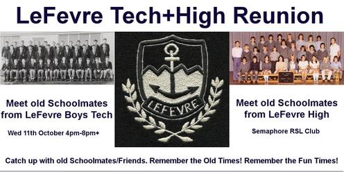 Lefevre Tech + High Reunion 