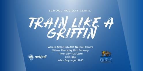 Train like a Griffin January School Holiday Clinic