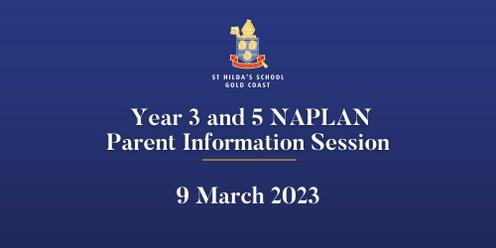 Year 3 and 5 NAPLAN Parent Information Session