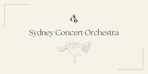 Sydney Concert Orchestra Presents: Dvorak Symphony From The New World