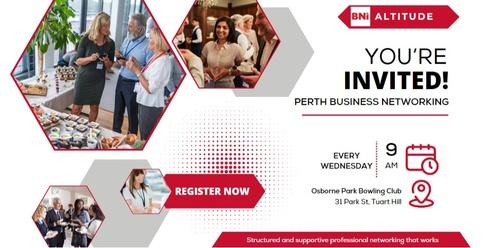 BNI Altitude » Weekly Wednesday Morning Business Networking » Visitors Welcome