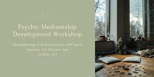 In-person Psychic Mediumship Development Workshop | Strengthening Your Relationship with Spirit