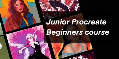 Junior Procreate Beginners Course September 2023