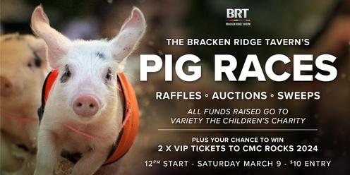 PIG RACES at The BRT (Charity Partner - Variety Australia)