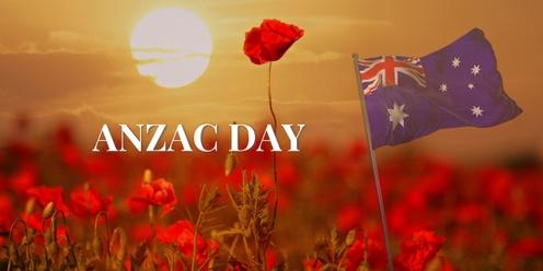 ANZAC Day Lunch & Commemorative Service