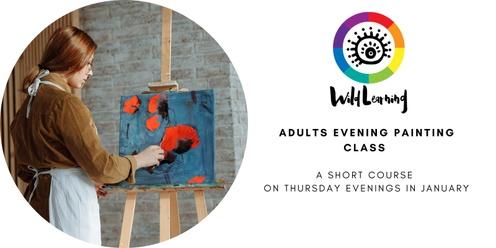 Adults evening painting Studio (short course)