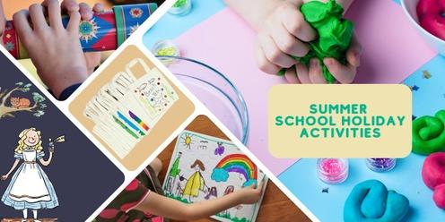 Summer School Holiday Activities at LibraryMuseum and Lavington Library