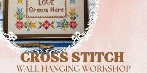 Cross Stitch Wall Hanging