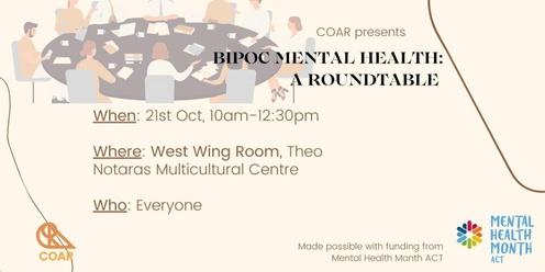 BIPOC Mental Health Roundtable 