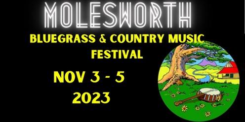 Molesworth Bluegrass & Country Music Festival.  