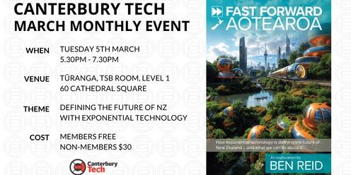 Canterbury Tech March 2024 Monthly Event