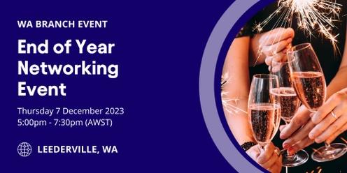 WA Branch - End of Year Networking Event
