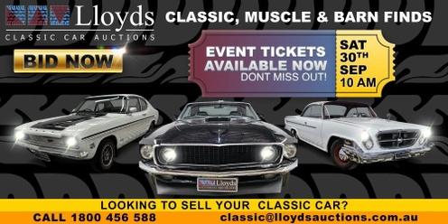 Lloyds Classic Car Auction - Classic, Muscle and Barn Finds.