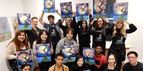 Paint and Sip Class: Japanese Spring