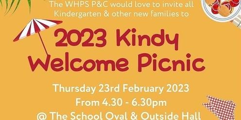 Welcome 2023 WHPS Kindy & New Families Picnic