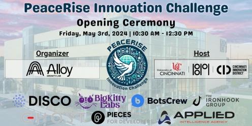 PeaceRise Innovation Challenge Opening Ceremony