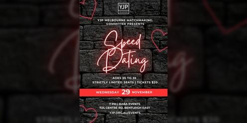 YJP Speed Dating at Baba Bentleigh | November 2023