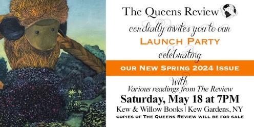 The Queens Review Launch Party Celebrating the New Spring 2024 Issue