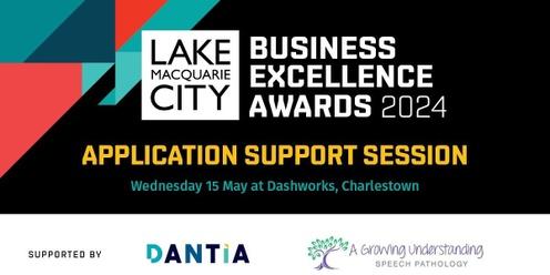 Lake Mac Business Excellence Awards - Application Support Session