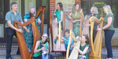 Mount Lofty Music Club Presents: The SA Celtic Harp Orchestra 
