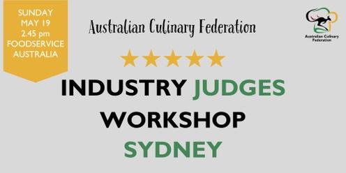 Australian Culinary Federation Industry Judges Workshop 