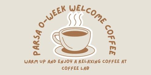 PARSA O-Week CHM Postgraduate Student Welcome Coffee