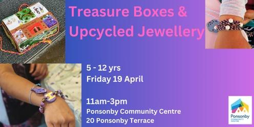 Treasure Boxes and Upcycled Jewellery