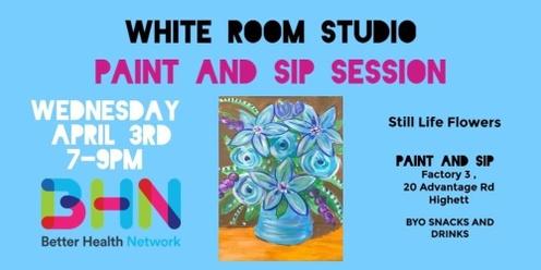 ART CLASS EVENING SESSION - APRIL - White Room Studio Highett