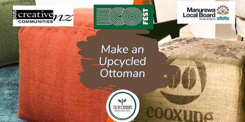 Eco Fest- Make an Upcycled Ottoman, Beautification Trust, Sunday 26 March 1pm - 5pm