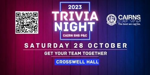 Cairns State High P&C Trivia Night Fundraiser