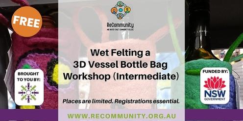 Wet Felting a 3D Vessel Workshop | BEECHWOOD