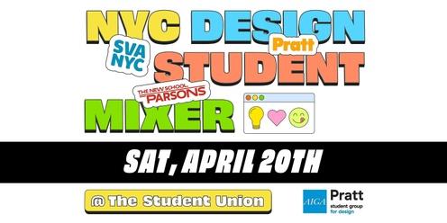 NYC Design Student Mixer, Hosted by AIGA Pratt