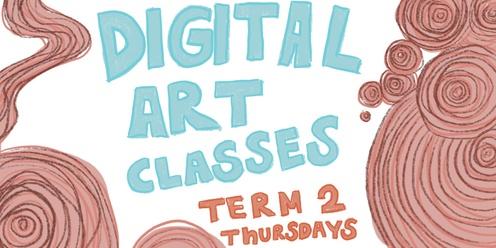 TERM 2 Digital Art Classes @ Funhouse Studio, Bega