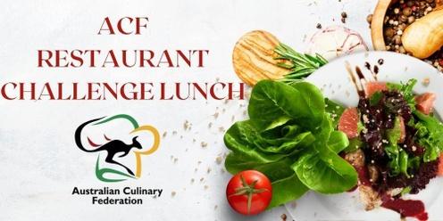 ACF Restaurant Challenge Lunch