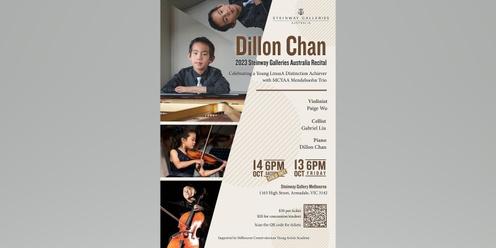 Dillon Chan 2023 Steinway Galleries Australia Recital - Second Concert
