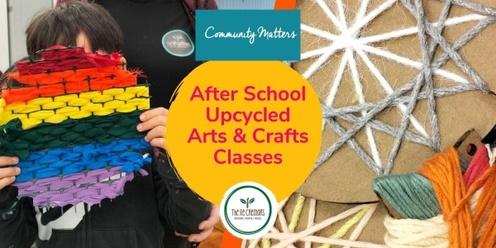 Upcycled Arts and Crafts (After School Class) Te Atatu South Community Centre, Term 2 (10 weeks), Thursdays, 2 May - 4 July 2024 , 3.15pm - 5.15pm