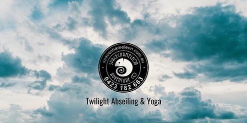 Twilight Abseiling & Yoga with Carly