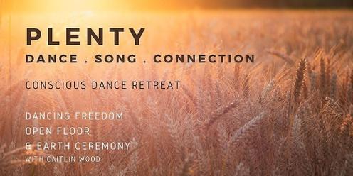 PLENTY - dance . song . connection - conscious dance retreat with Caitlin