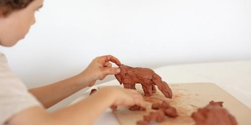 Clay Creatures at SECCA, School Holiday Workshop Ages 5 - 8