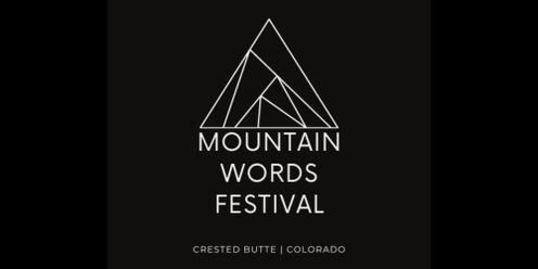 Mountain Words Festival 2024