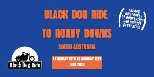 Black Dog Ride to Roxby Downs