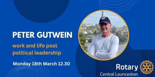 Peter Gutwein - Work and life post-political leadership