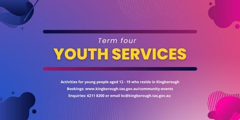 Youth services: face painting workshop. Monday 20 and Monday 27 November 